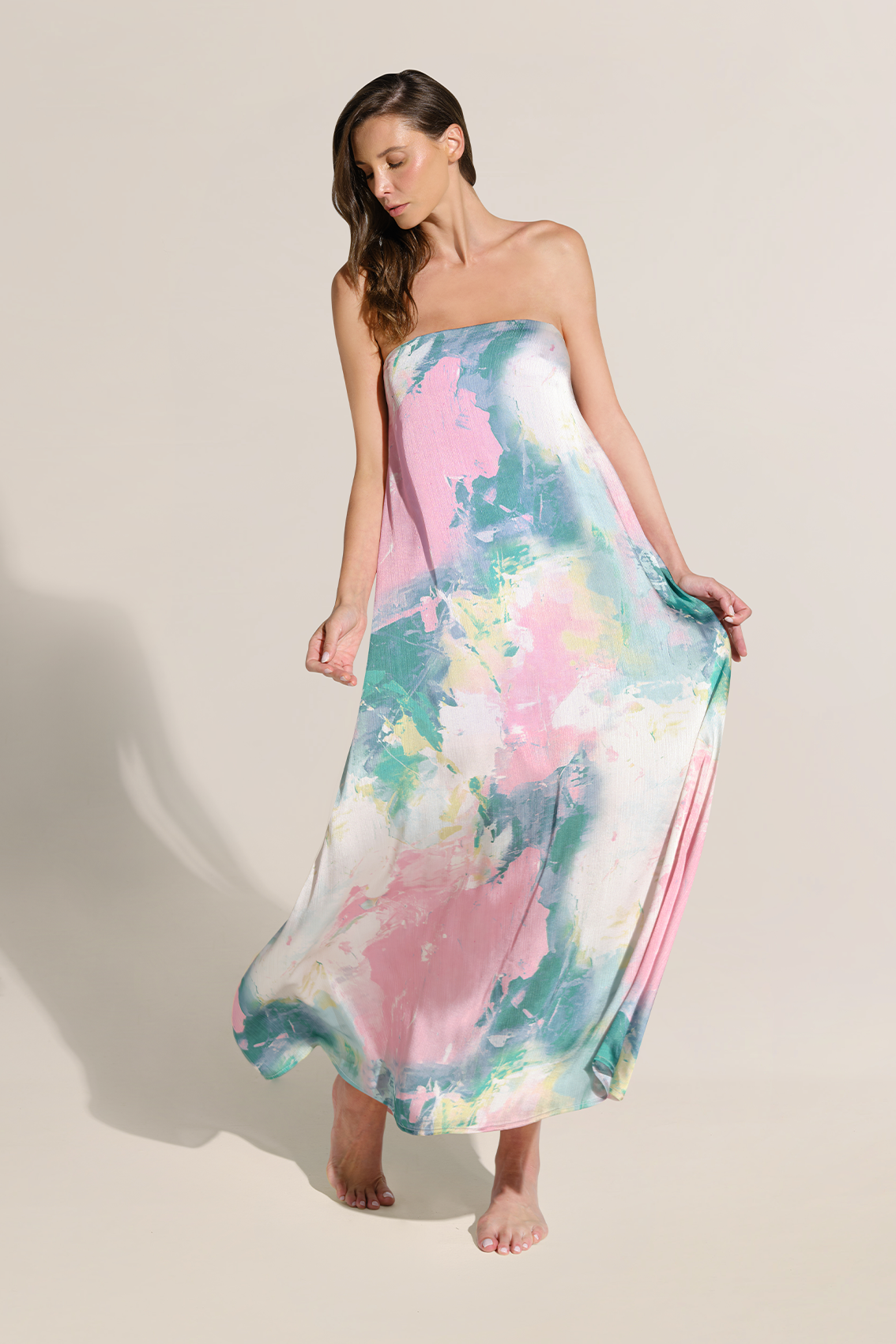 MECAN VESTIDO LARGO