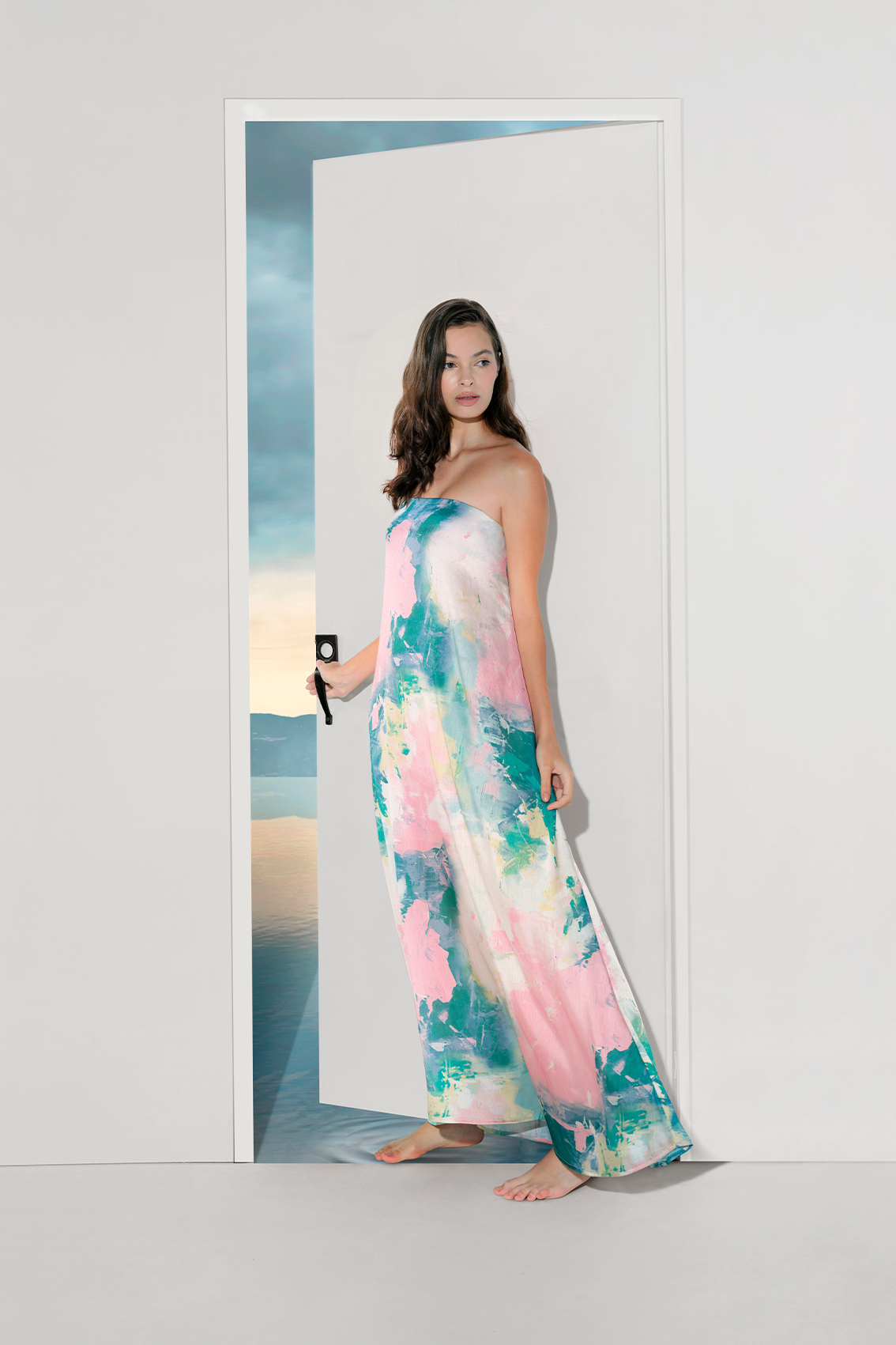 MECAN VESTIDO LARGO